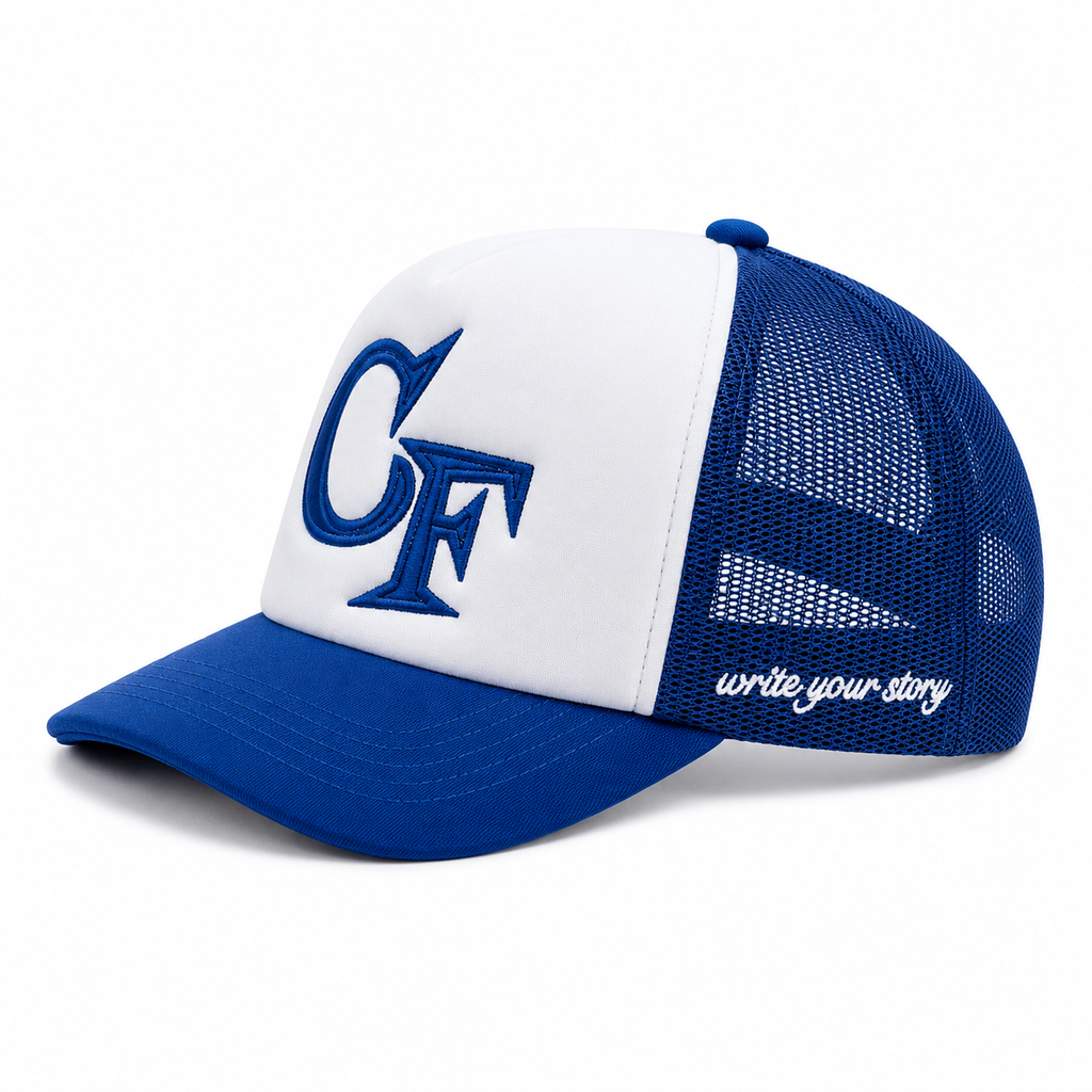 Ctrlfaith Cap - Blue & White