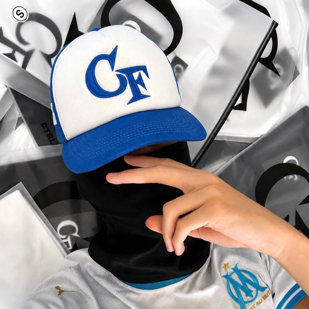Ctrlfaith Cap - Blue & White